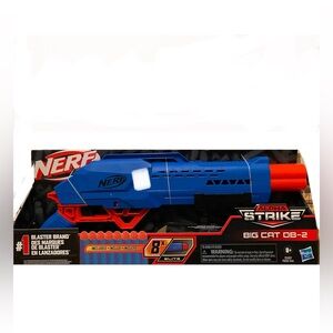 Nerf Alpha Strike Big Cat DB-2 Blaster with 8 Elite Darts – New in Box